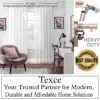 best extendable curtain rod set for living room best extendable curtain rod set for living room - Four-panel luxury curtain rod showcase: (1) Stylish living room with flowing curtains on a curtain rod with sofa and art, (2) Stress test proving no bend under heavy weights, (3) Close-up of 1-inch diameter sturdy pole (no sag), (4) Text overlay: 'Best quality guaranteed—Texce: modern, durable, affordable home décor.' Combines elegance and industrial strength
