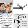 telescopic curtain rod with brackets telescopic curtain rod with brackets - DIY girl installing curtain brackets with a drill—text highlights ‘Perfect for beginners, DIY enthusiasts, homeowners and renters!’ Features smooth telescoping rods, and easily adjustable design so you never worry about inaccurate measurements
