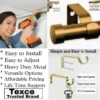 curtain rods and brackets for living room curtain rods and brackets for living room - Three-panel showcase: (1) DIY girl installing a curtain rod with a drill, (2) elegant end cap curtain rod design, and (3) close-up of heavy-duty steel brackets. Overlay text highlights: ‘Easy to install, corrosion-proof steel, versatile styles, affordable pricing, lifetime support, and Texce—a trusted brand