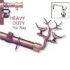 unbreakable curtain rod unbreakable curtain rod - Three-panel showcase: (1) Rose gold curtain rod with luxurious finish, (2) Rod supporting heavy weights without bending, and (3) Brackets stress-tested for max load—proving industrial-strength durability for flawless performance
