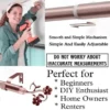 adjustable curtain pipe adjustable curtain pipe - DIY girl installing curtain rods with a drill—text highlights ‘Perfect for beginners, DIY enthusiasts, homeowners and renters!’ Features smooth telescoping rods, and easily adjustable design so you never worry about inaccurate measurements