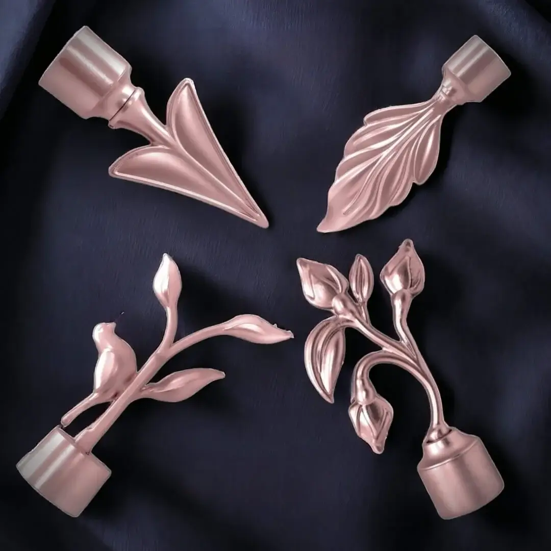 leaf ends for curtain rods leaf ends for curtain rods