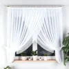 curtain rods for apartments curtain rods for apartments - White sheer curtains hung on sleek chrome-finish rods frame a long door in this stylish room, demonstrating a perfect window treatment for apartments. Paired with a complementary painting, the space exudes a chic and inviting ambiance.