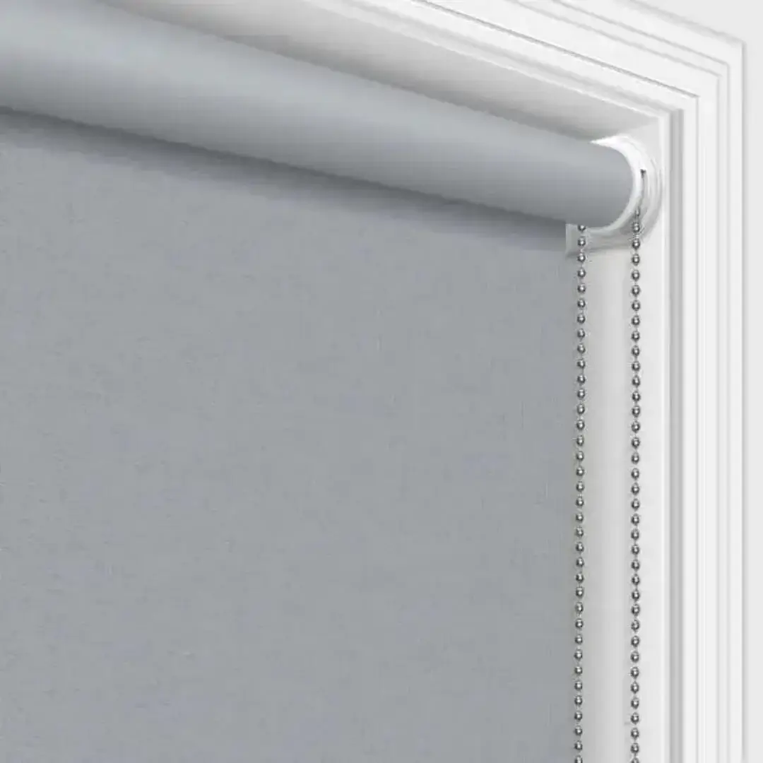 grey roller blind system with chain grey roller blind system with chain
