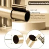 rust-proof-bronze-curtain-rod.webp rust proof bronze curtain rod, Close-up of curtain rod pole with highlighted text: 'Anti-rust coating, 0.8mm thickness, 1-inch diameter' - showcasing durable construction for long-lasting performance