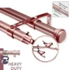 adjustable double curtain rod set adjustable double curtain rod set